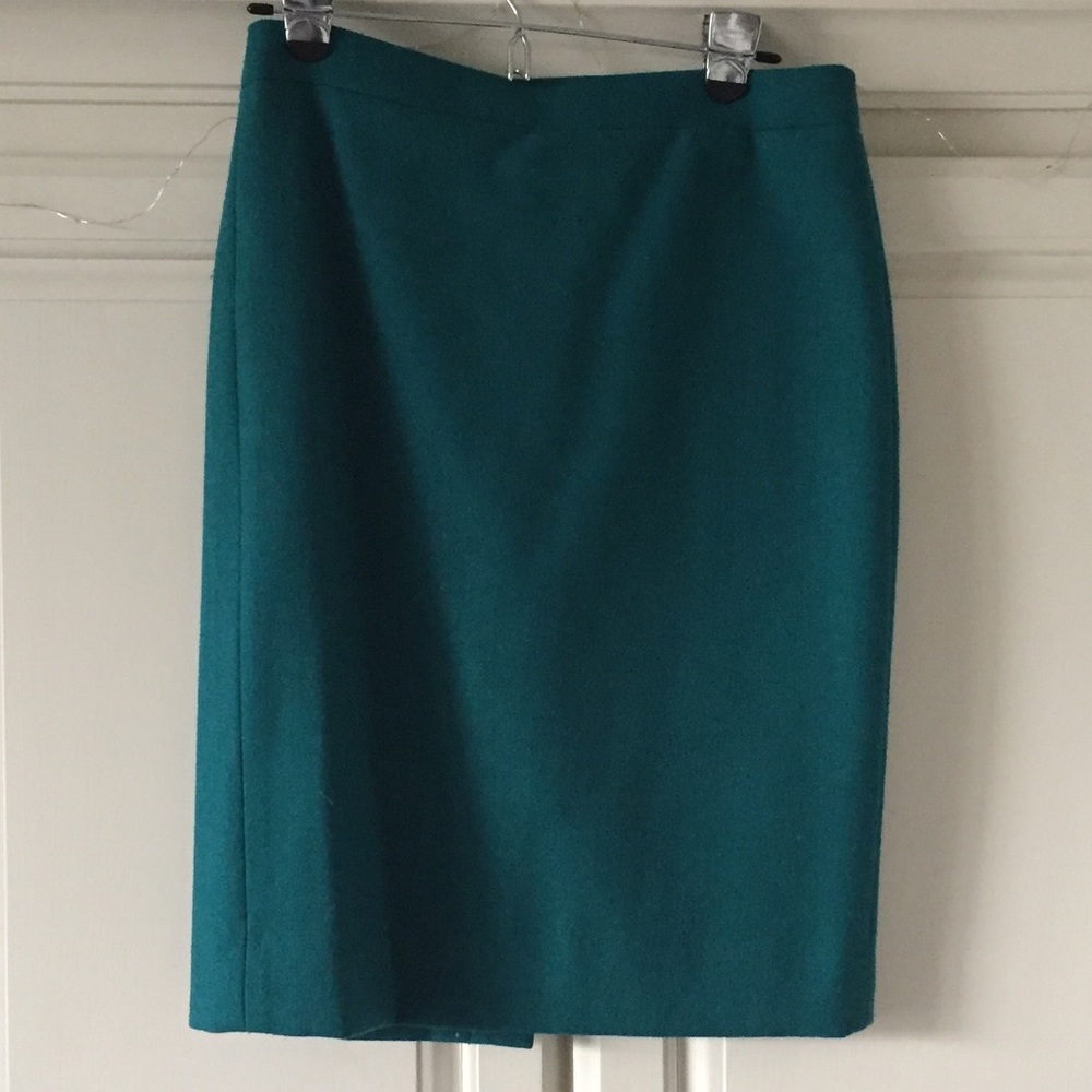 J. CREW Wool No 2 Pencil Skirt - Picture 2 of 6